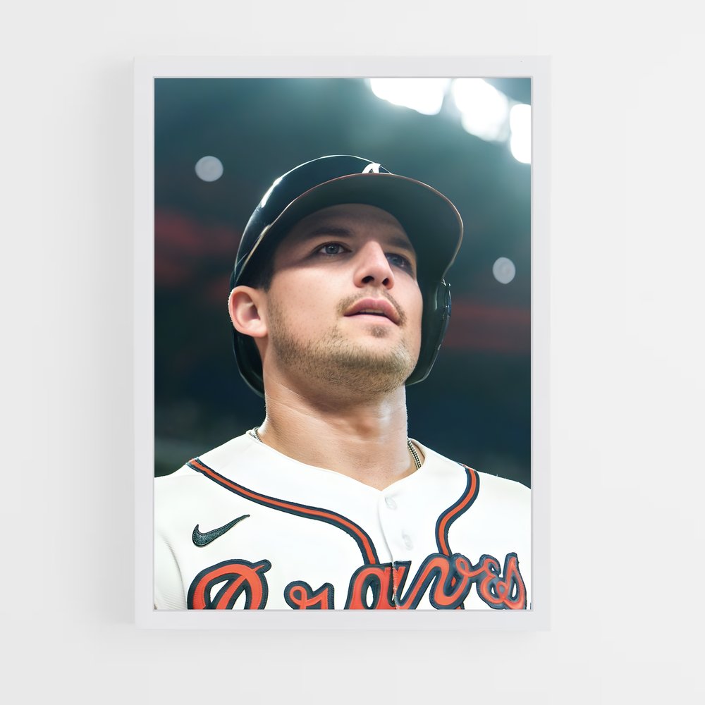 Poster Le Lanceur Charismatique – affiche Baseball (vue 3)